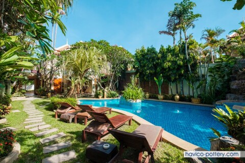 Tầm quan trọng của cây xanh trong thiết kế cảnh quan resort