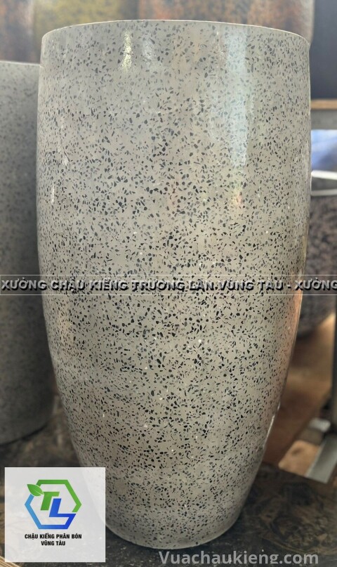 Chậu Đá Mài Oval Bo Đáy 38-72 Cm