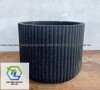 Chậu Lu Tròn Đáy Bằng Sọc Dọc_12